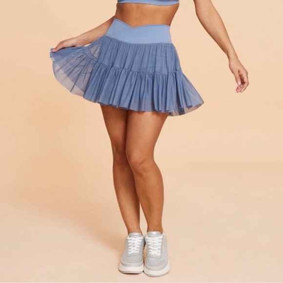 Blogilates Dresses & Skirts - Ballerina Skort from Blogilates in Light Blue- Large NWT